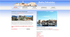 Desktop Screenshot of budvanekretnine.com